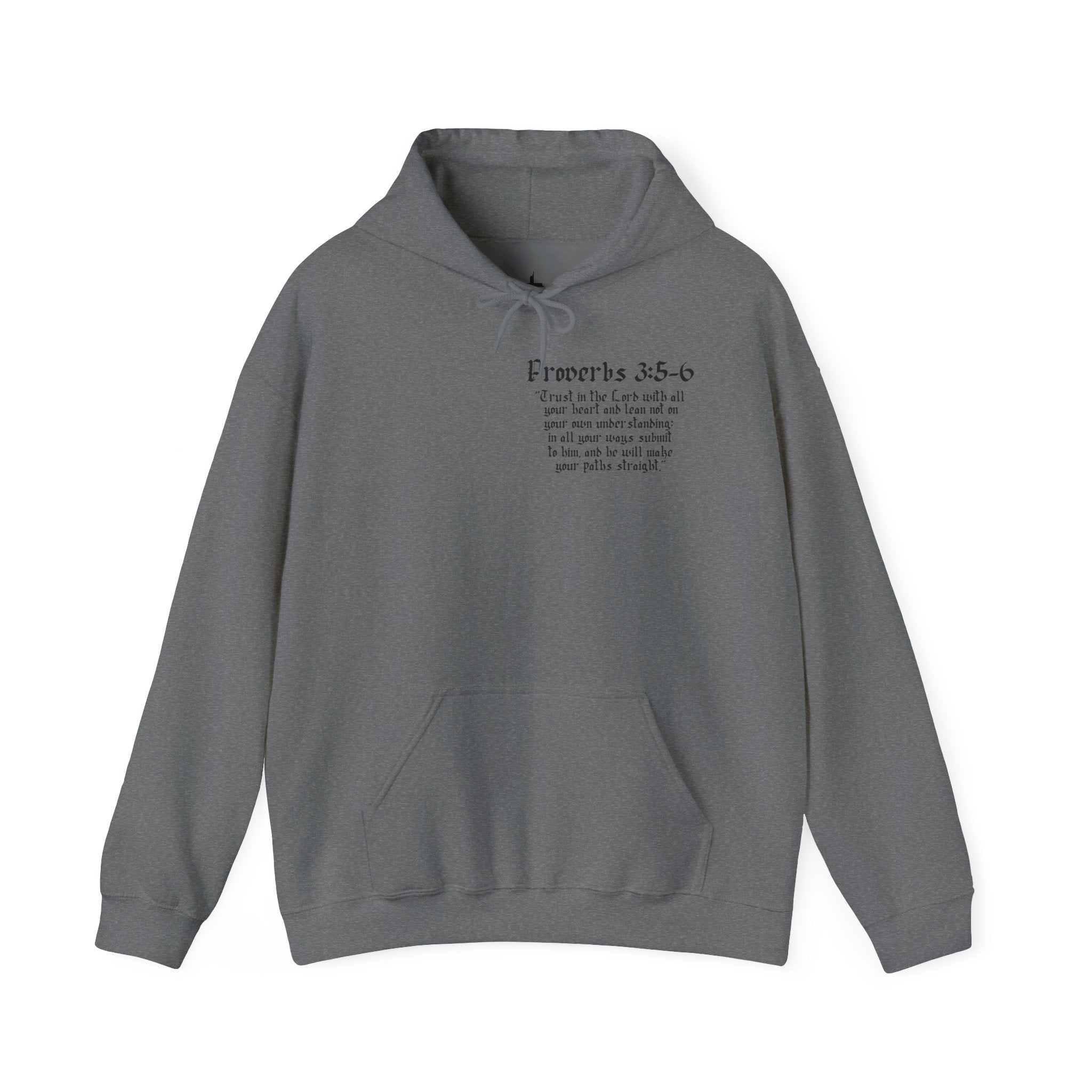 Built In Faith Proverbs 3:5-6 Hoodie