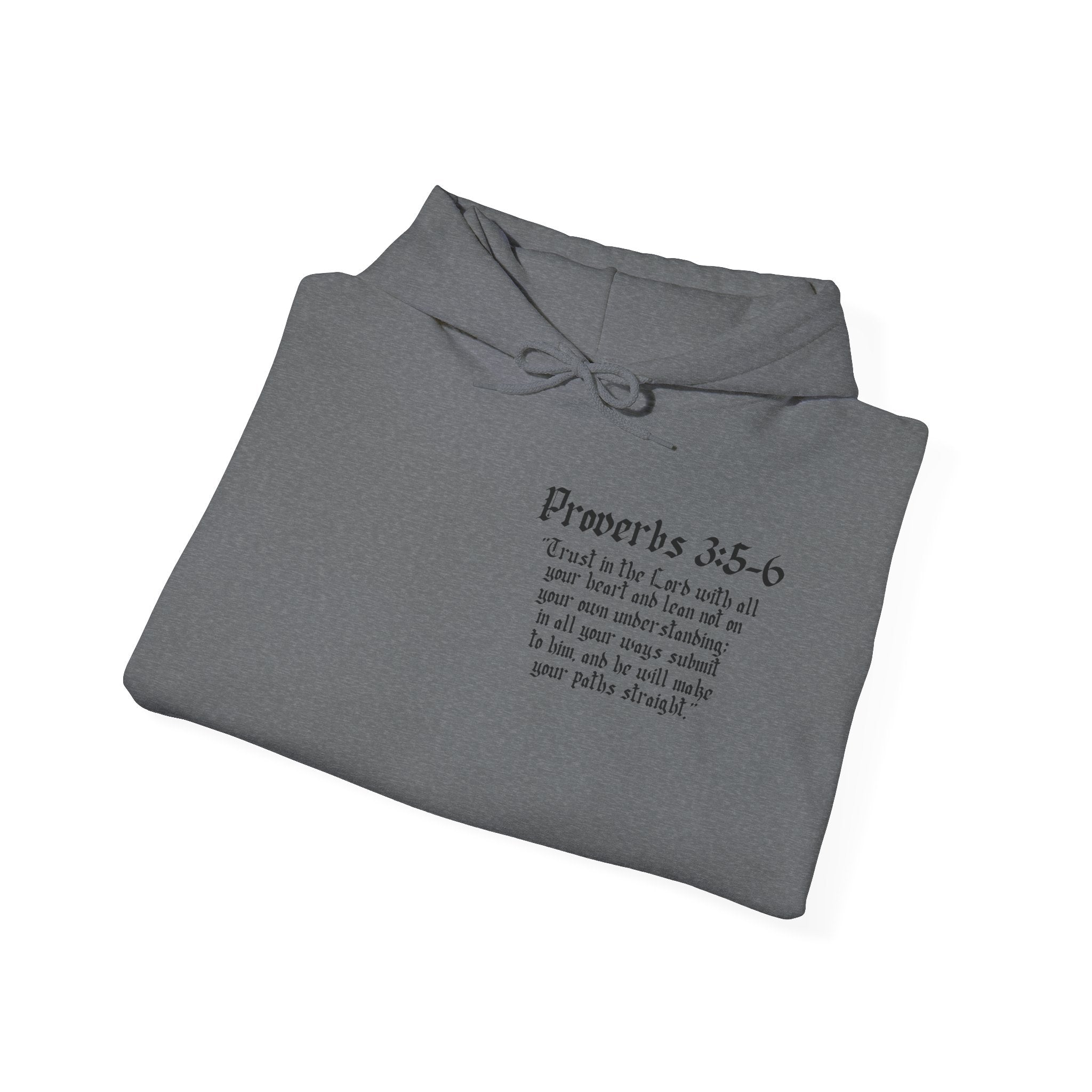 Built In Faith Proverbs 3:5-6 Hoodie