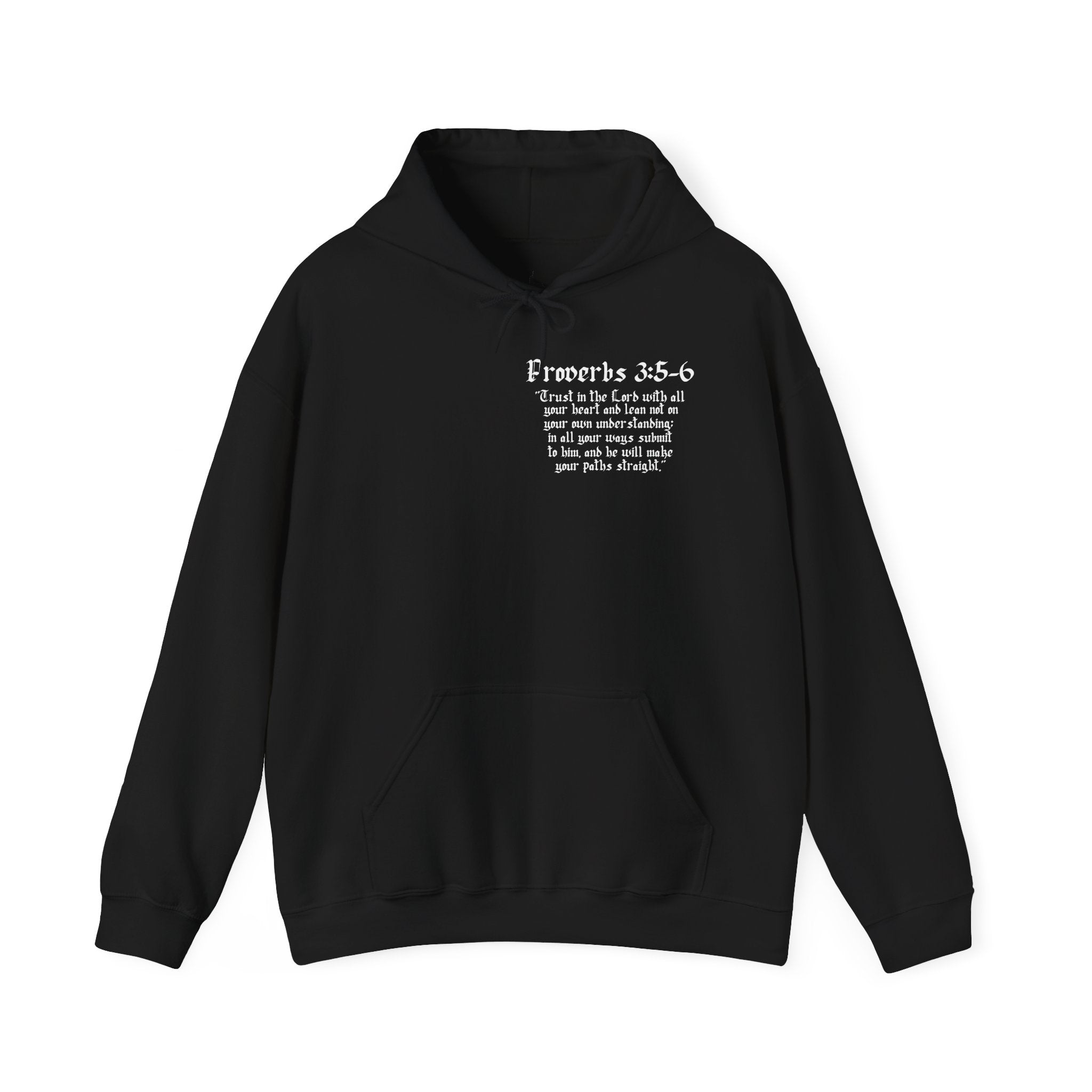 Built In Faith Proverbs 3:5-6 Hoodie