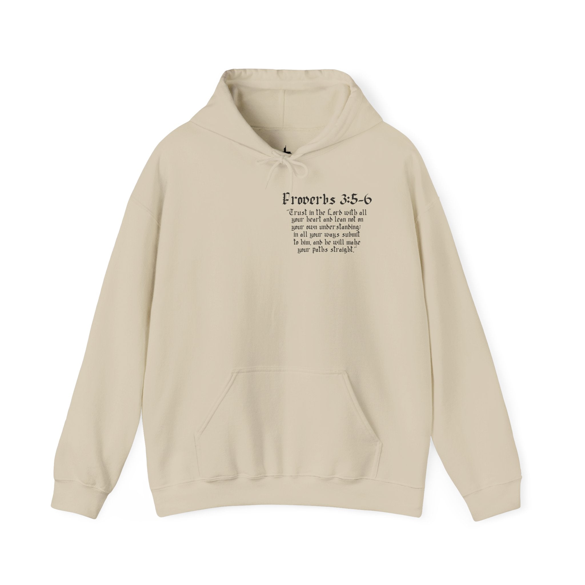 Built In Faith Proverbs 3:5-6 Hoodie